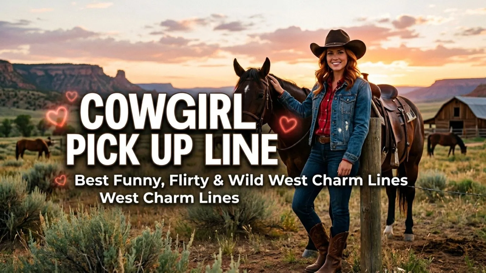 cowgirl pick up line
