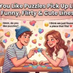 do you like puzzles pick up line
