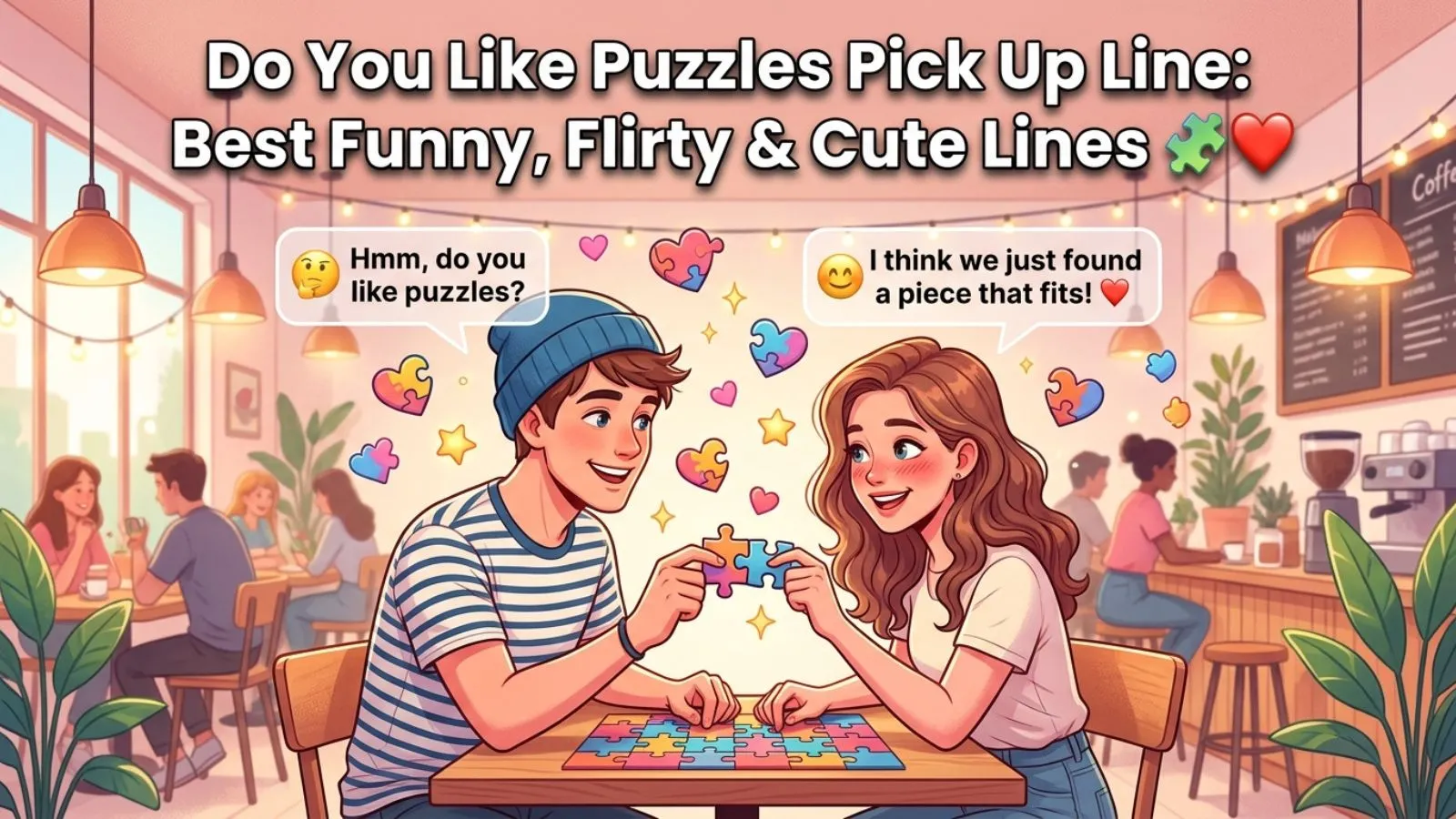 do you like puzzles pick up line