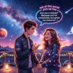 out of this world pick up line