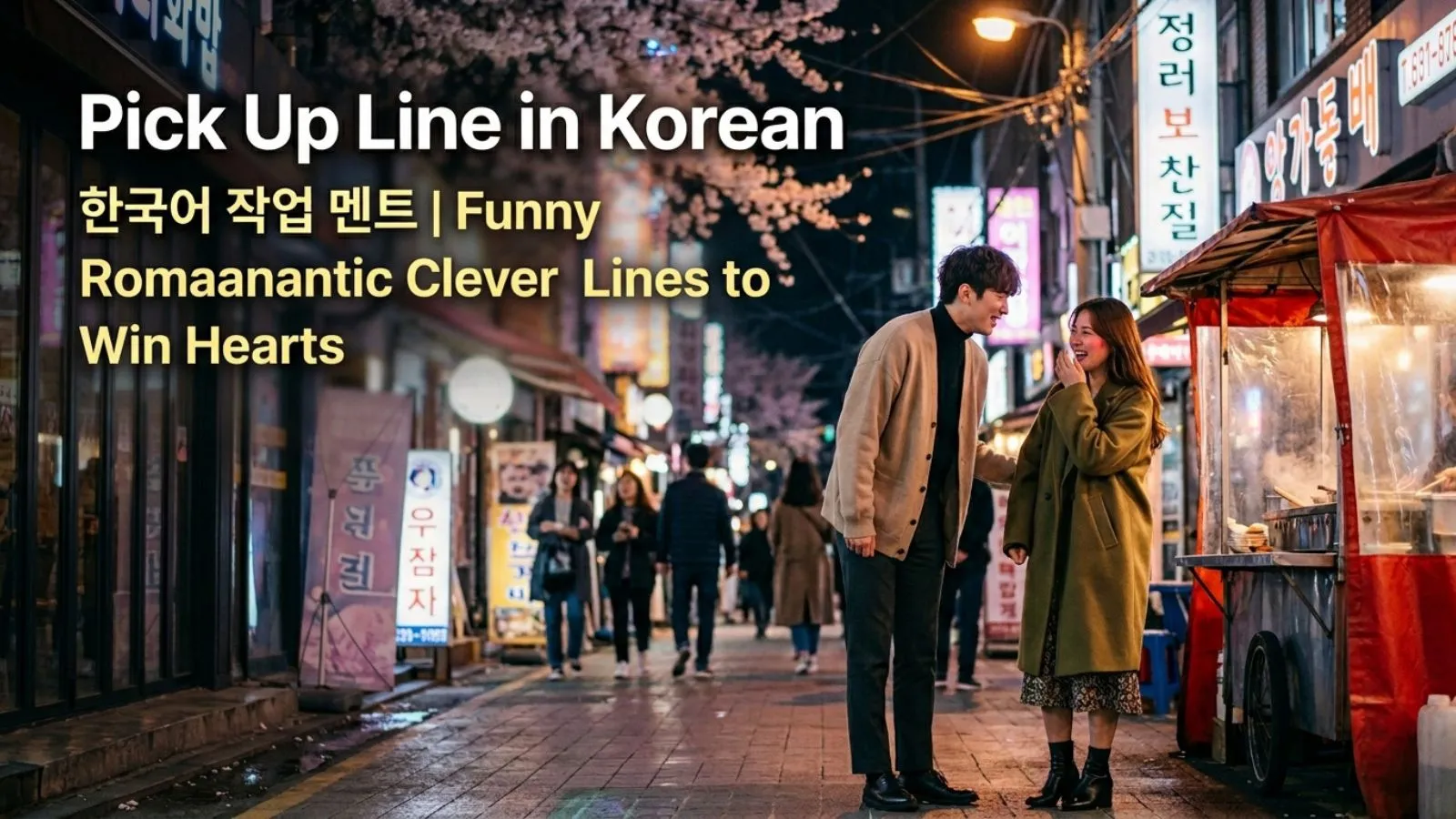pick up line in korean