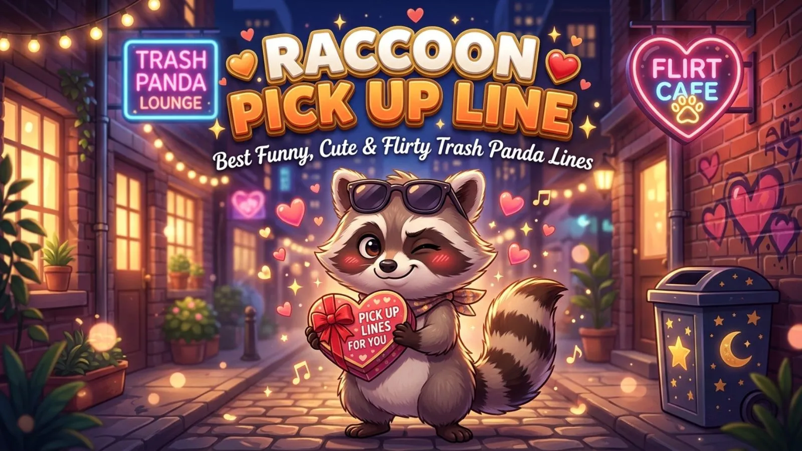 raccoon pick up line