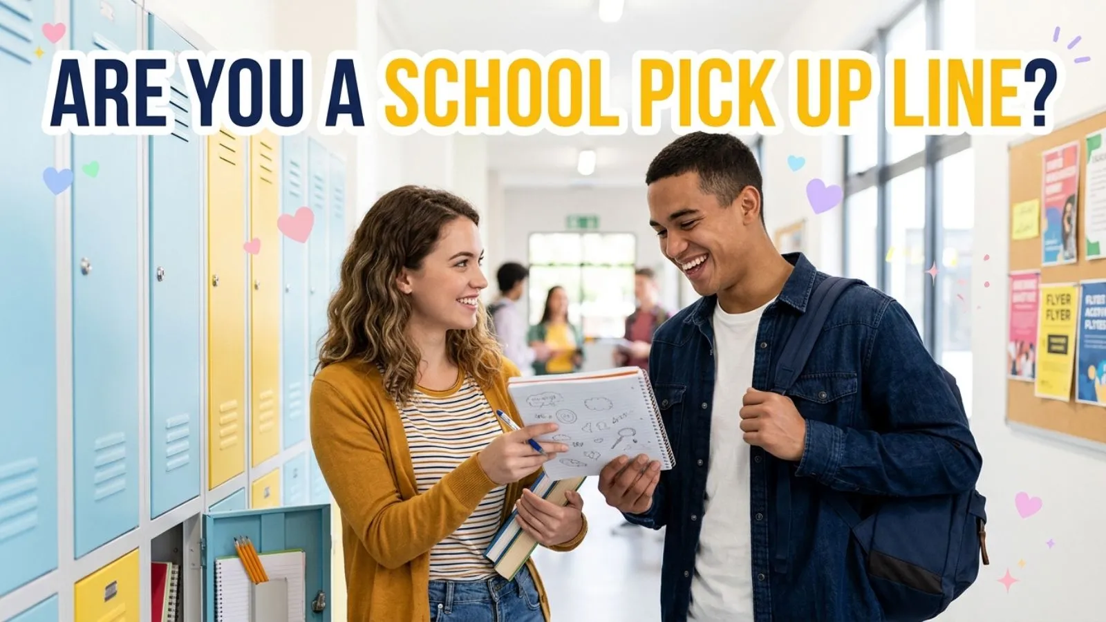are you a school pick up line