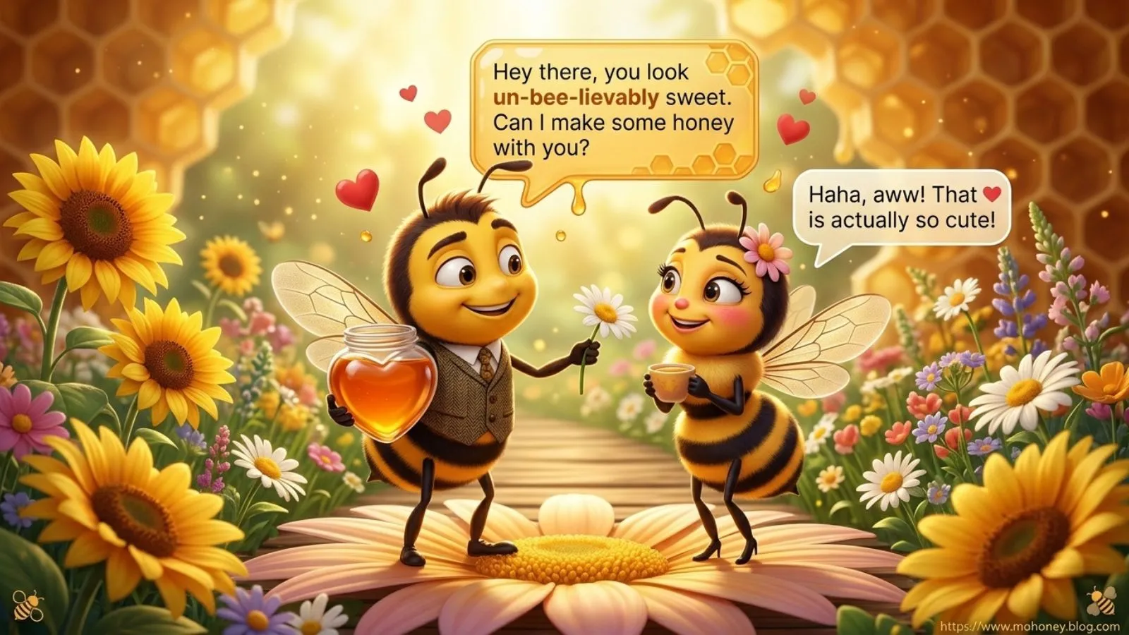 bee pick up line