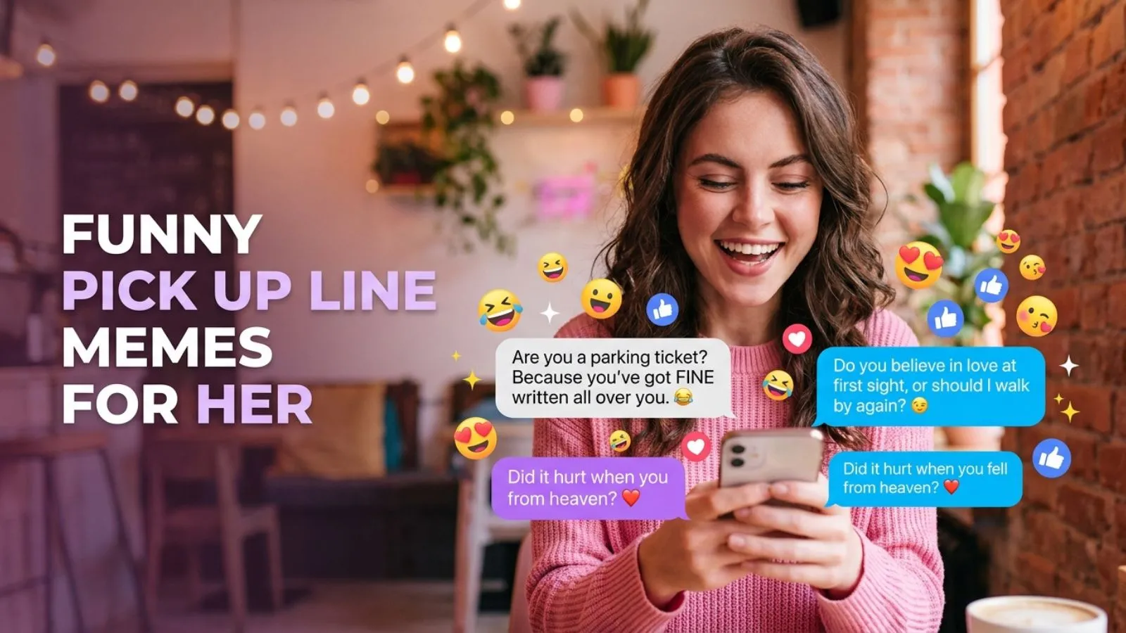 funny pick up line memes for her
