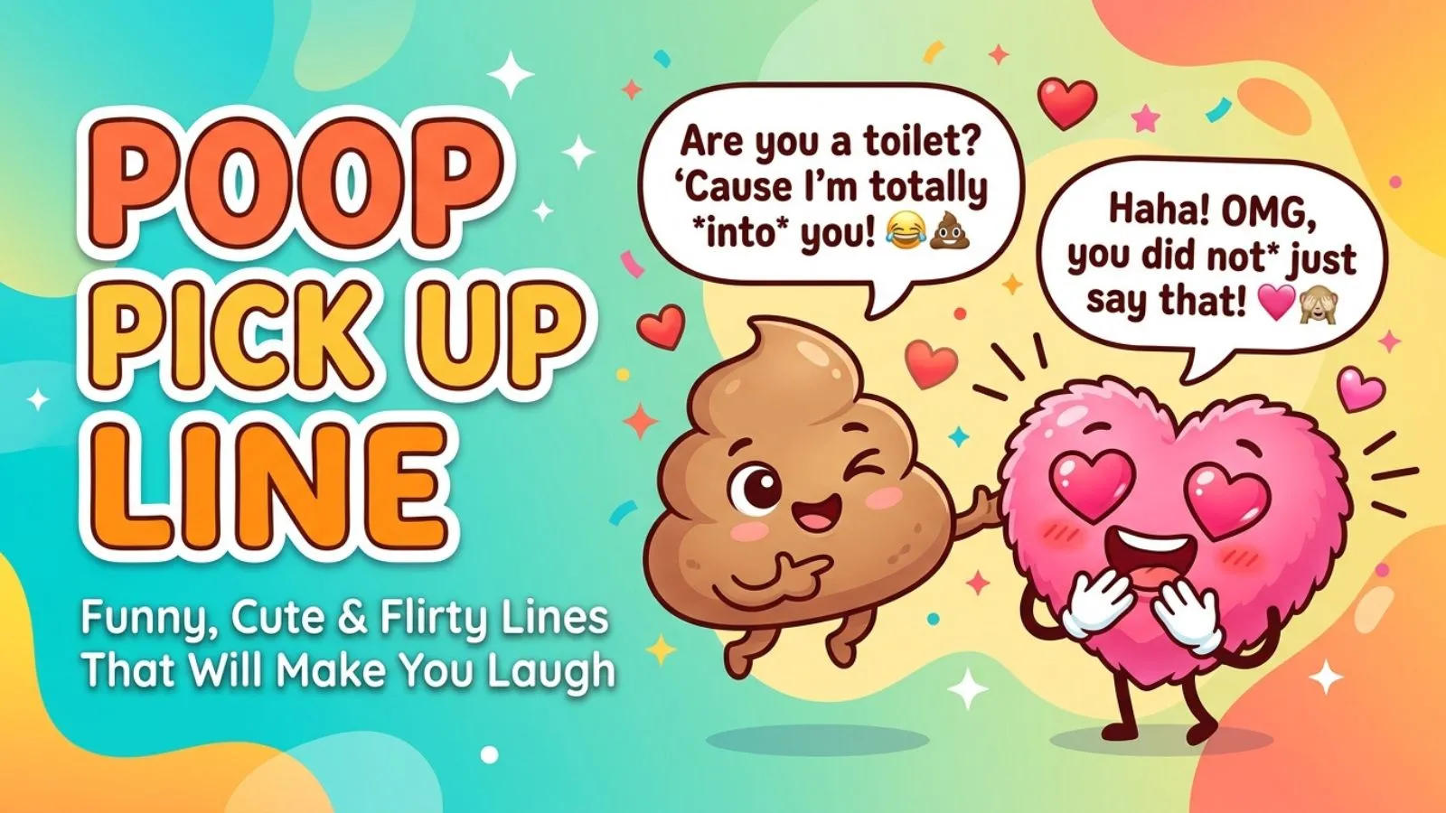 poop pick up line