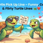 turtle pick up line