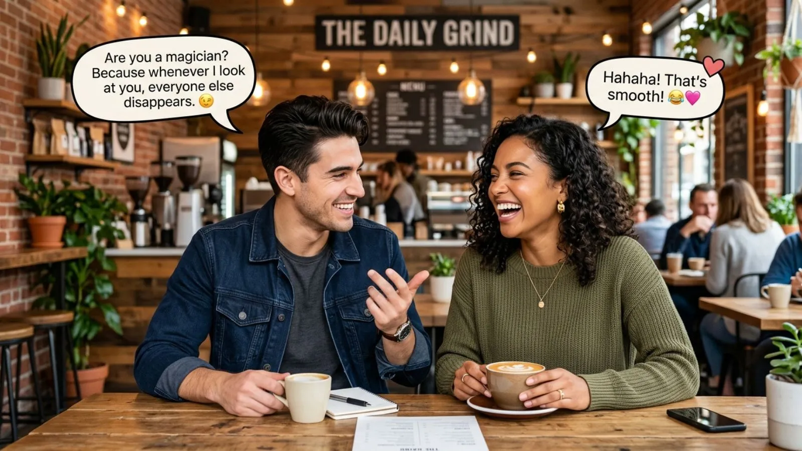witty pick up line