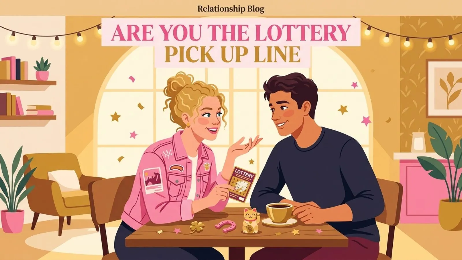 are you the lottery pick up line