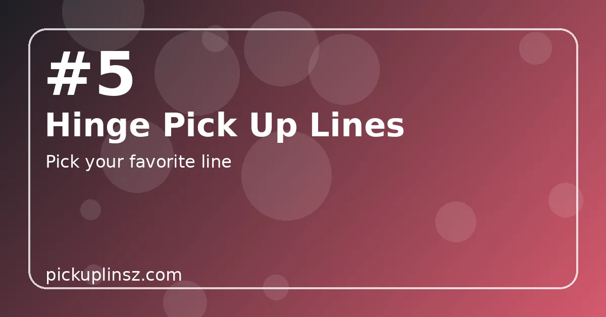 Short Hinge one-liner artwork in dark modern style
